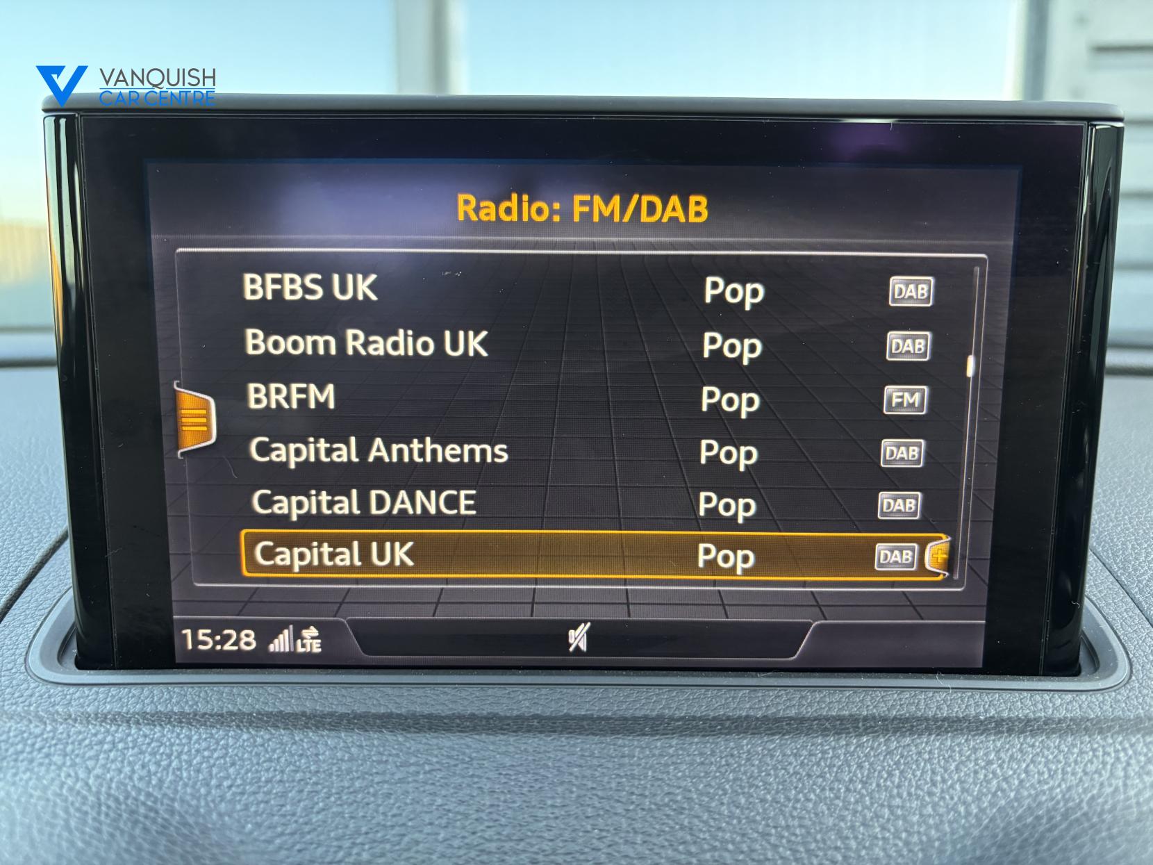 Audi A3 1.6 TDI SE Technik Sportback 5dr Diesel S Tronic Euro 6 (s/s) (110 ps)