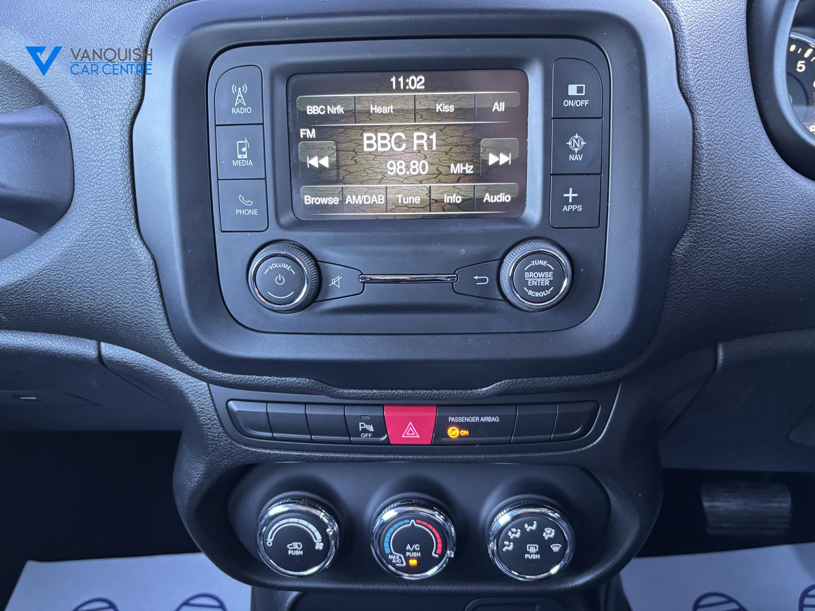 Jeep Renegade 1.4T MultiAirII Longitude SUV 5dr Petrol DDCT Euro 6 (s/s) (140 ps)