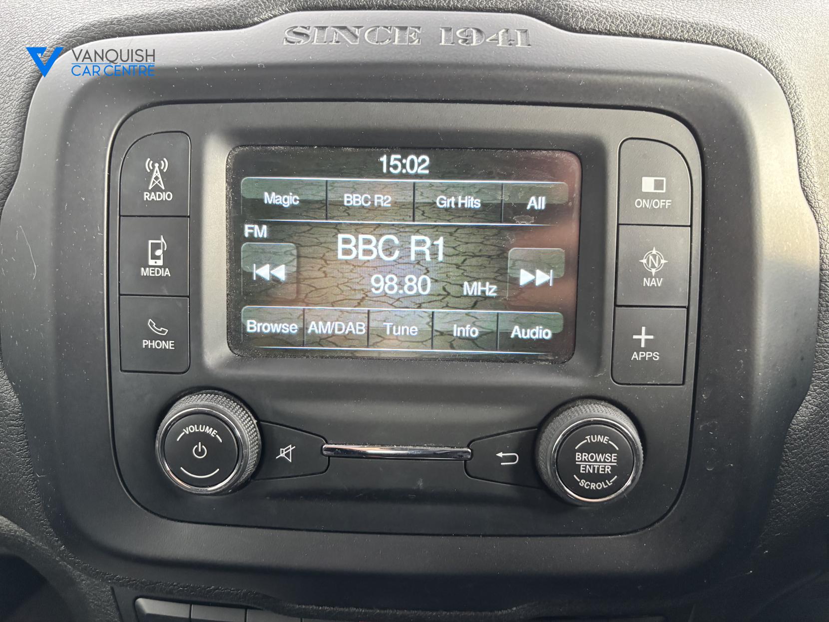 Jeep Renegade 1.6 E-TorQ Longitude SUV 5dr Petrol Manual Euro 6 (s/s) (110 ps)